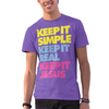 KEEP IT SIMPLE KEEP IT REAL KEEP IT JESUS  T-SHIRTS